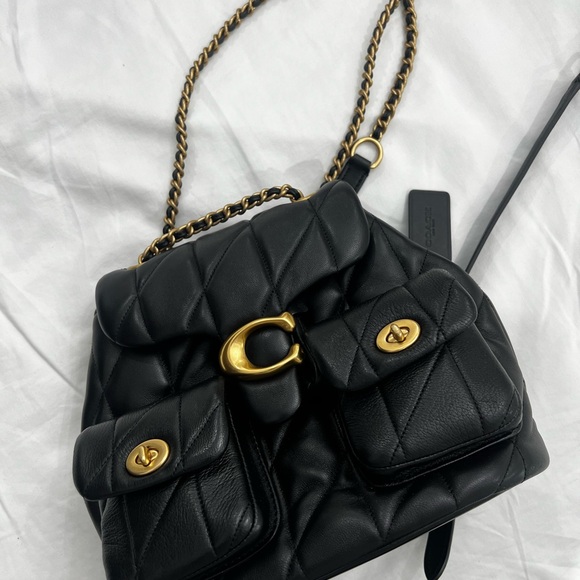 Coach Tabby Quilted Backpack - Picture 1 of 10